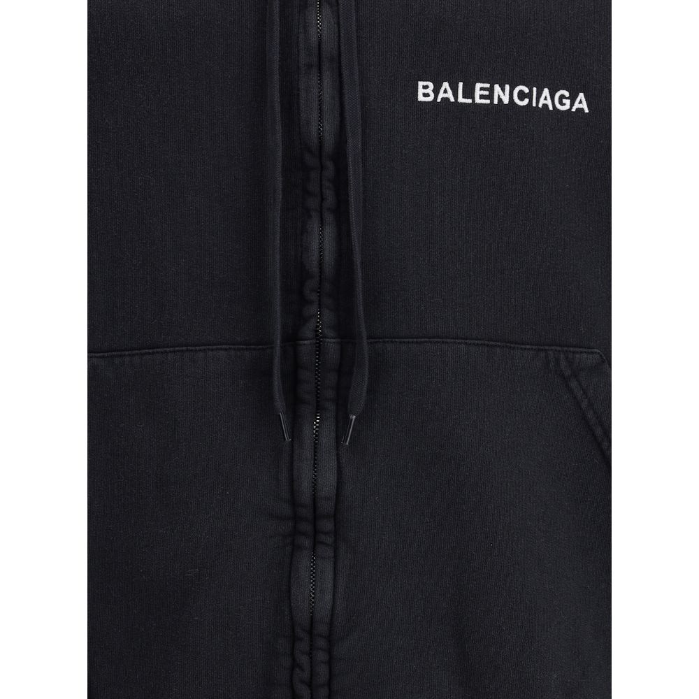 Balenciaga Logoed Hoodie
