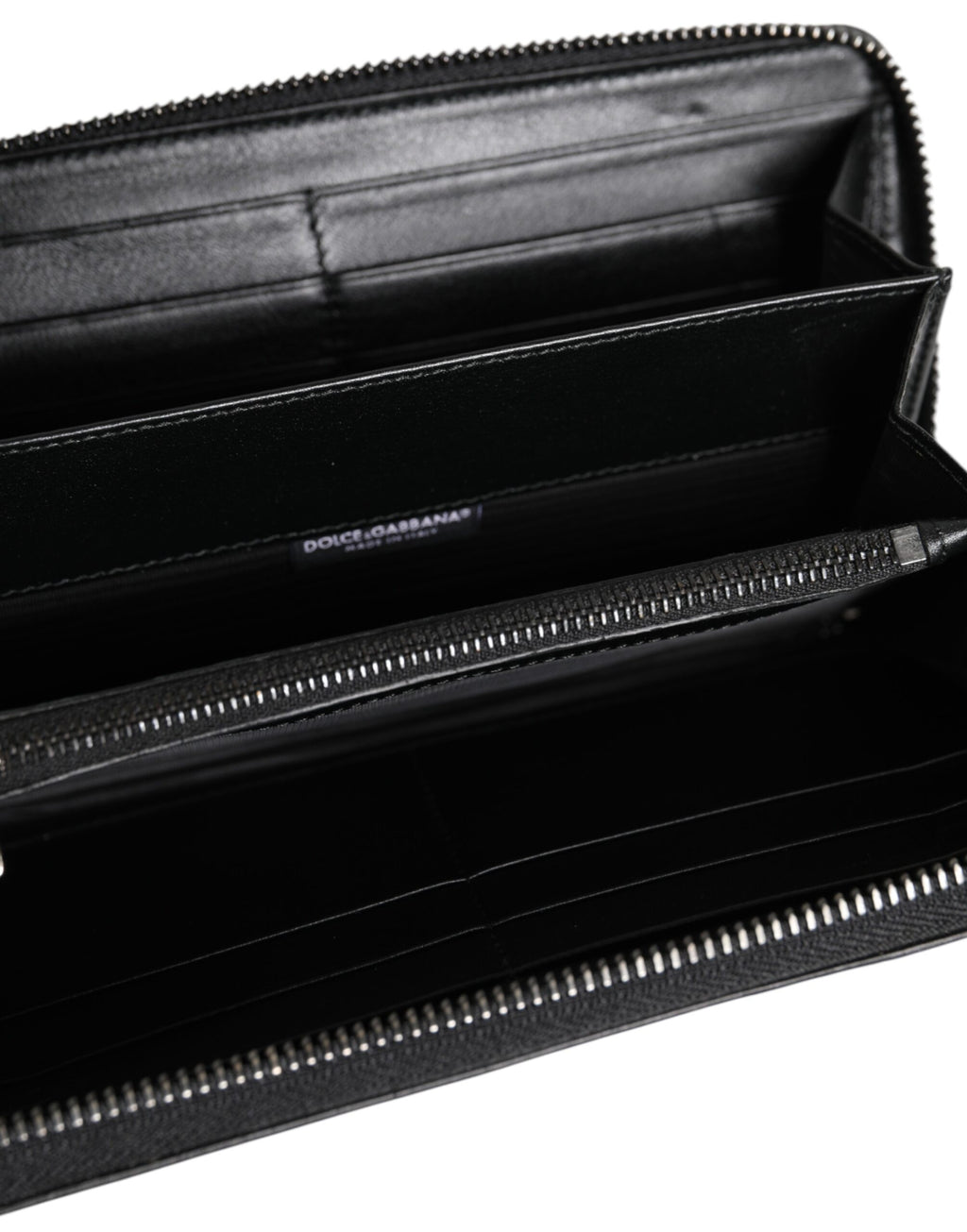 Dolce & Gabbana Exquisite Green Ostrich Leather Continental Wallet