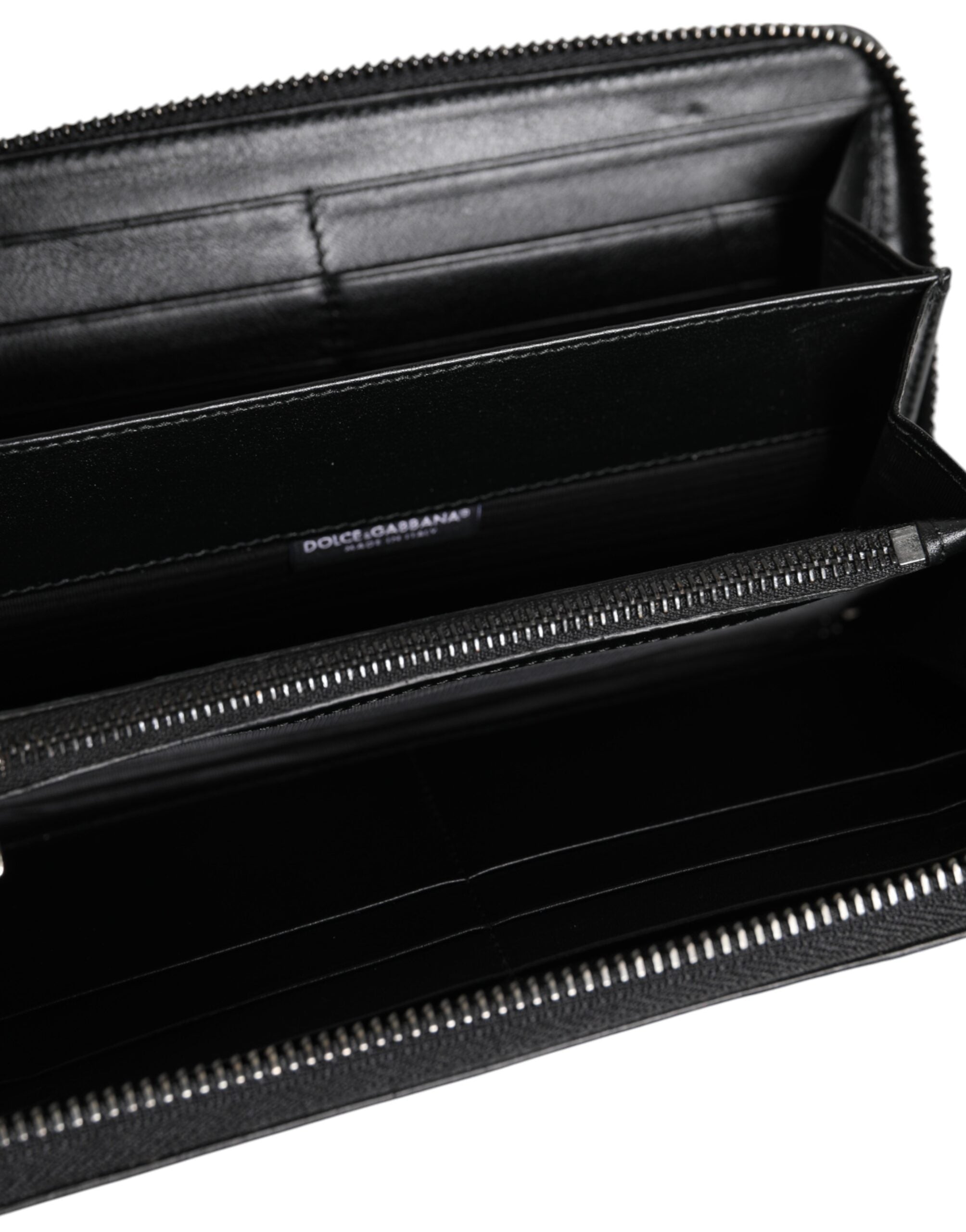 Dolce & Gabbana Exquisite Green Ostrich Leather Continental Wallet