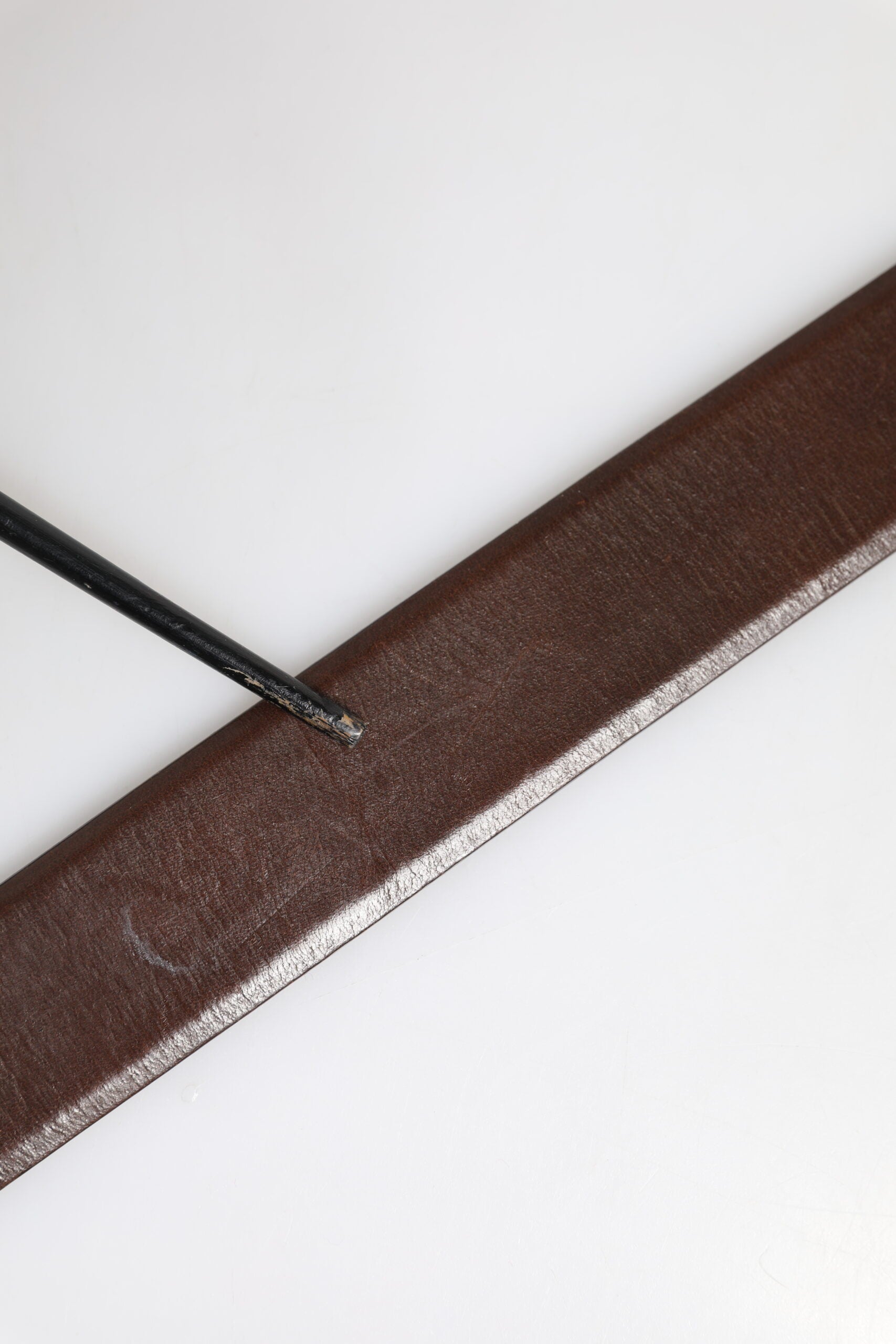 Dolce & Gabbana Brown Classic Gold Metal Logo Buckle Men Belt