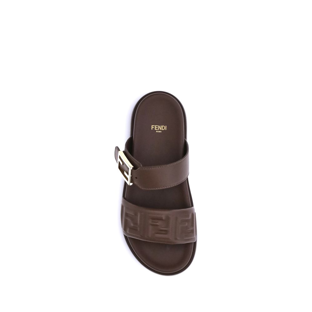 Fendi Logoed Sandals