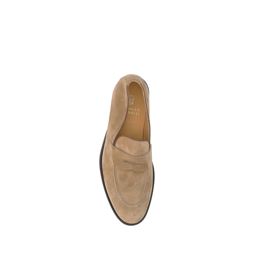 Brunello Cucinelli Suede Loafers