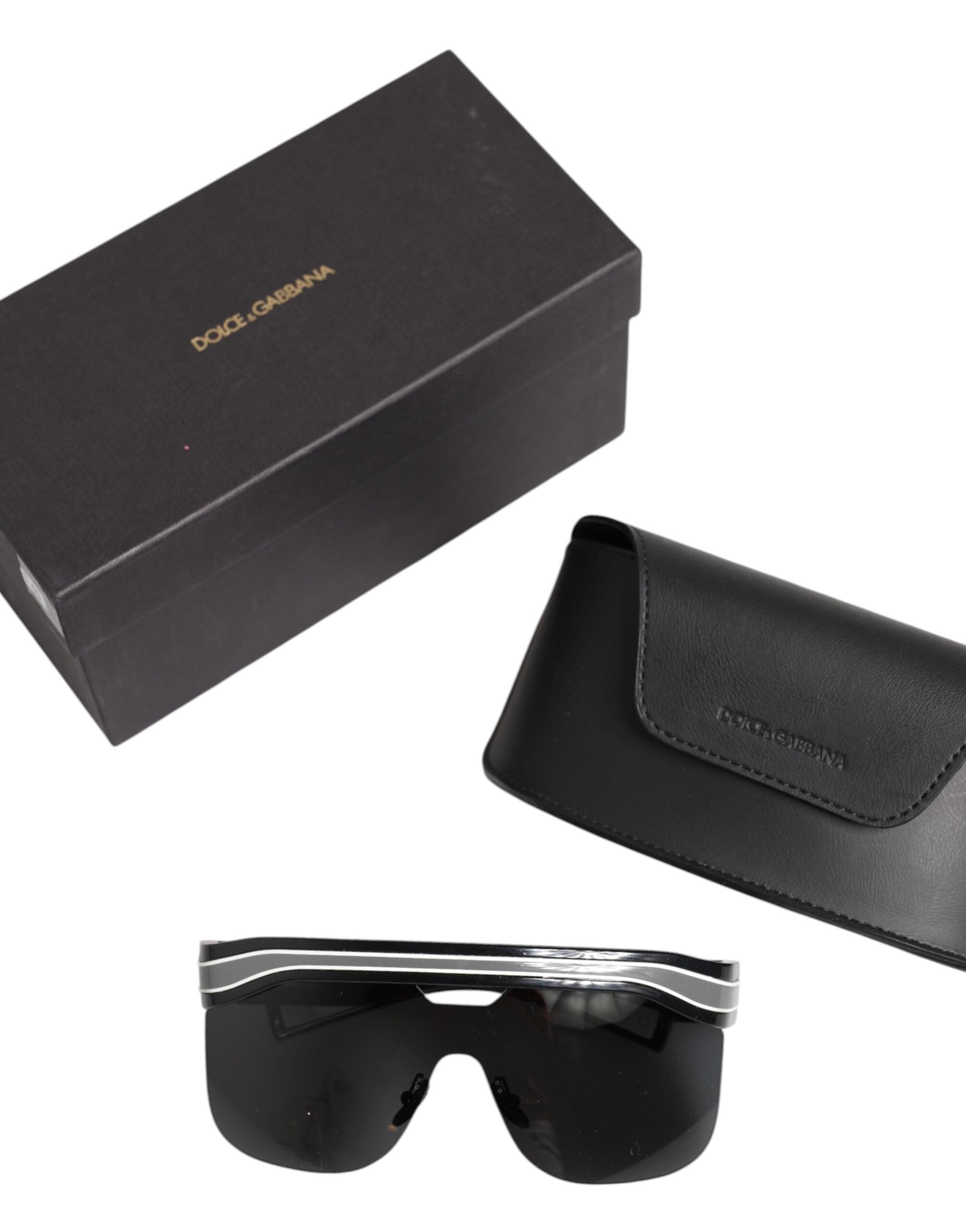 Dolce & Gabbana Black White Street Sporty DG6162 Men Eyewear Sunglasses