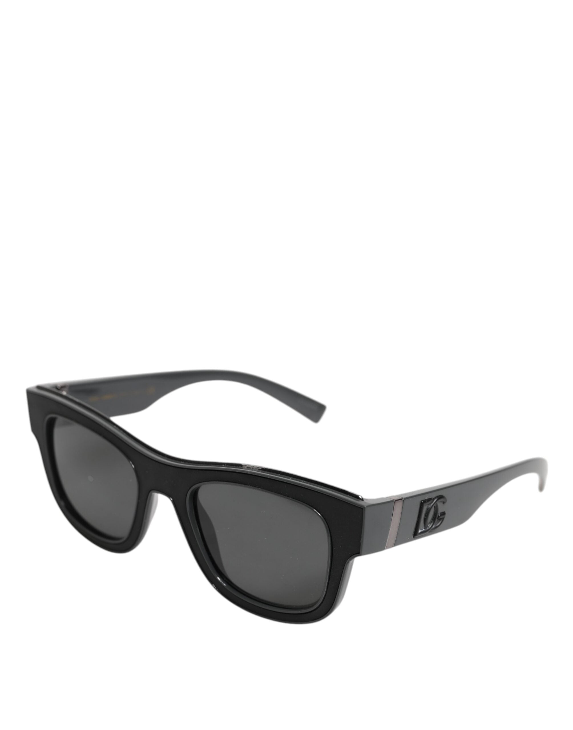 Dolce & Gabbana Black Square DG Crossed DG6140 Eyewear Shades Sunglasses