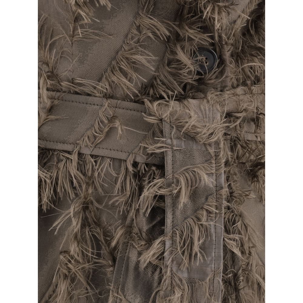 Brunello Cucinelli Coat with fur details