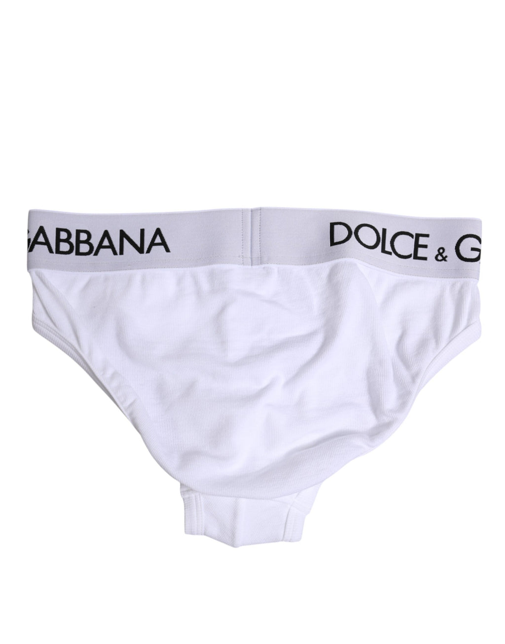 Dolce & Gabbana White Cotton Stretch Regular Brief Underwear