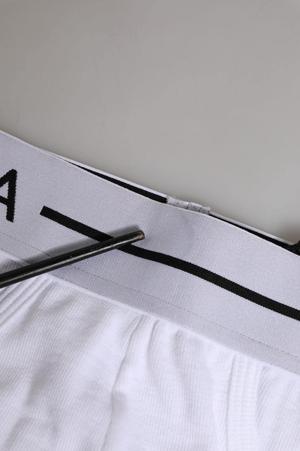 Dolce & Gabbana White Cotton Stretch Regular Brief Underwear