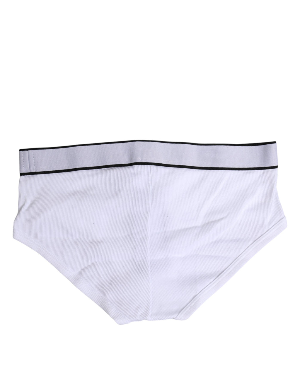 Dolce & Gabbana White Cotton Stretch Regular Brief Underwear