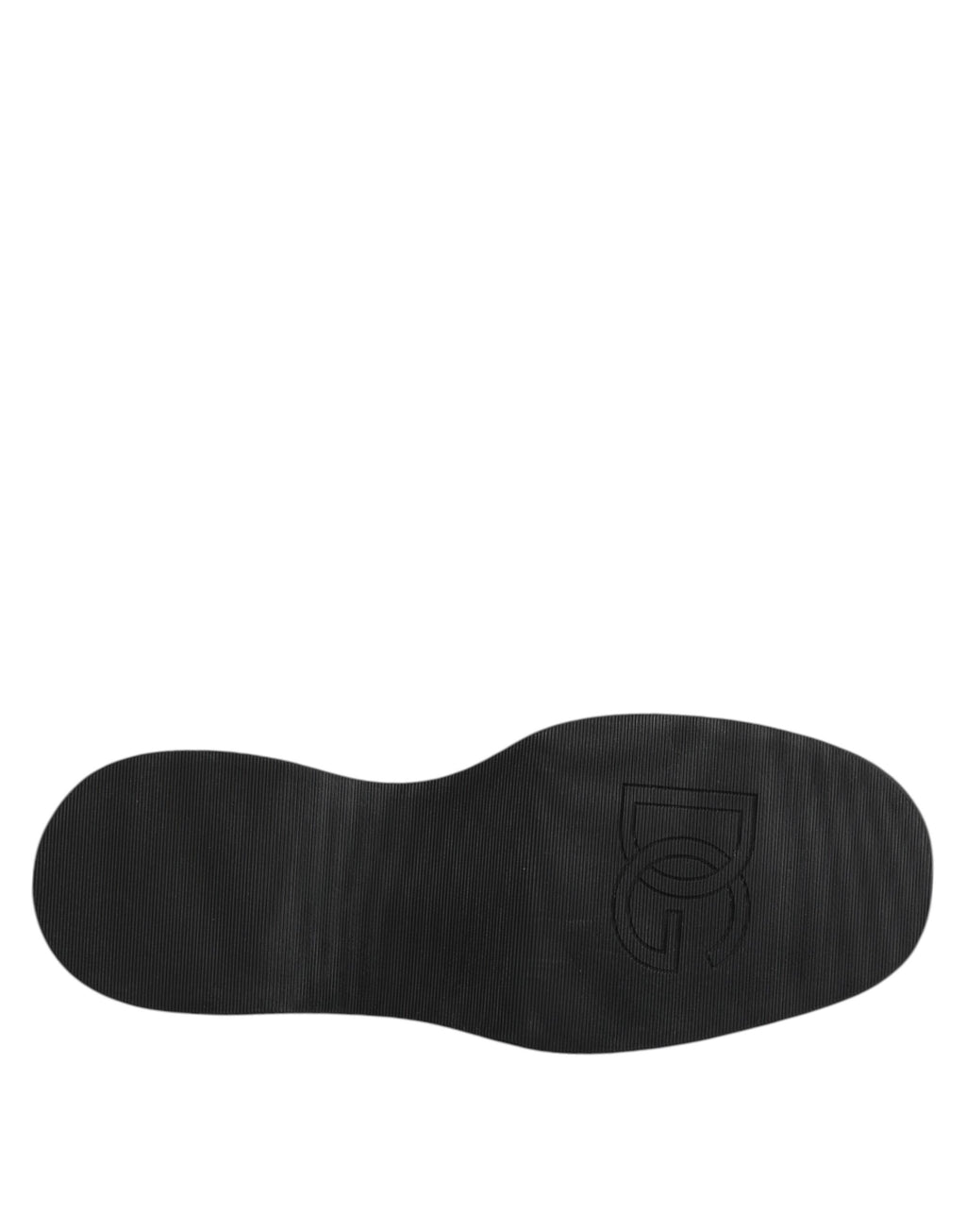 Dolce & Gabbana Black Calf Leather Derby Formal Dress Shoes