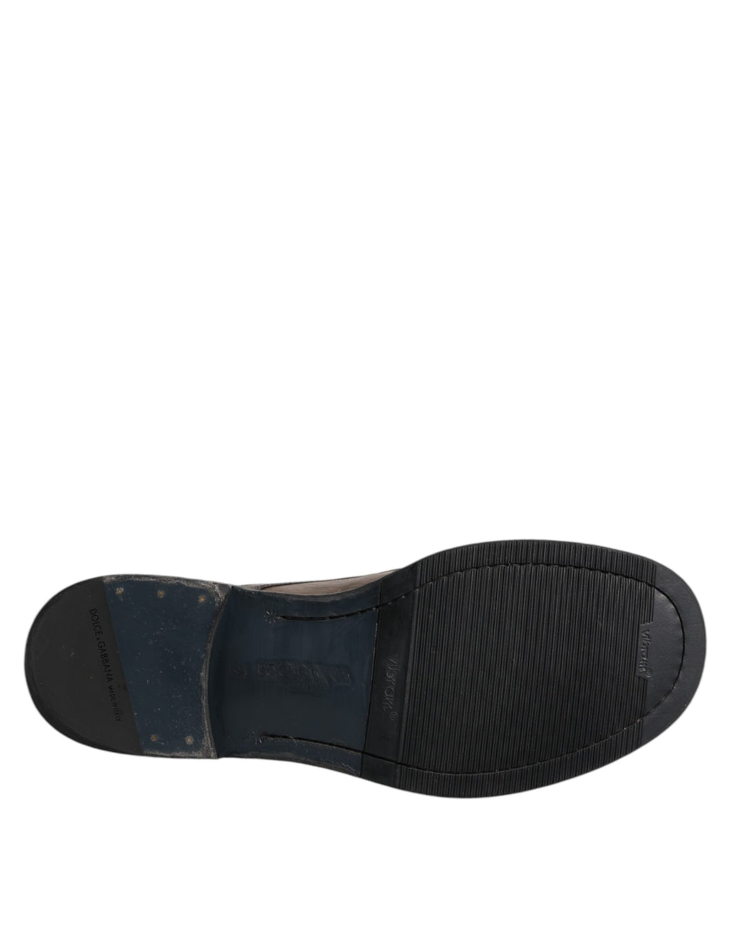 Dolce & Gabbana Brown Leather Lace Up Men Ankle Boots Shoes