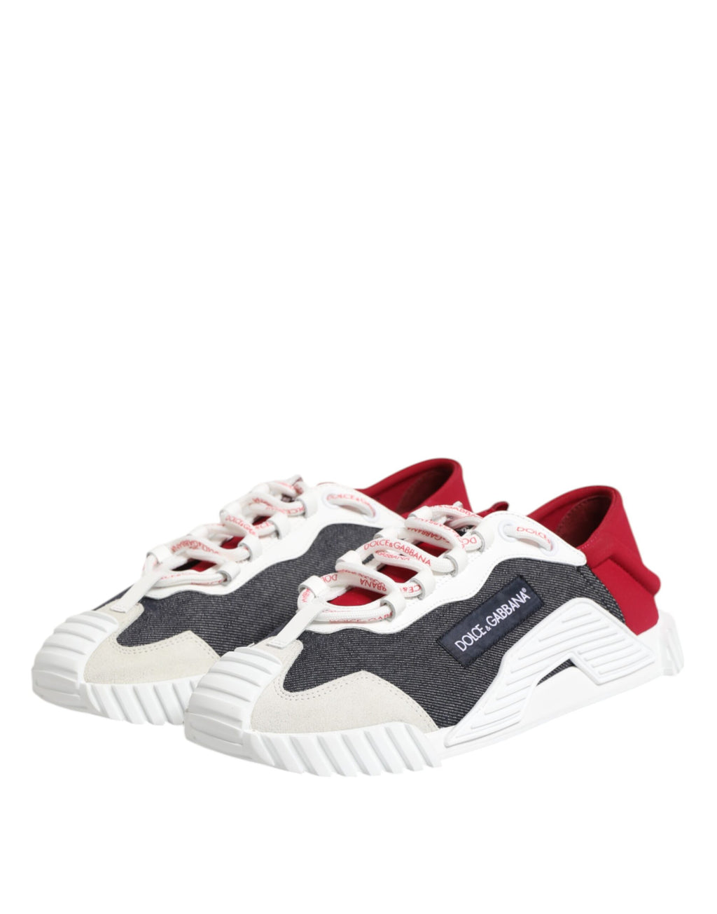 Dolce & Gabbana Multicolor Logo Low Top NS1 Sneakers Shoes