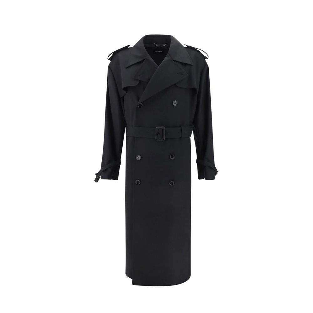 Dolce & Gabbana Dolce&Gabbana Wool Trench Coat