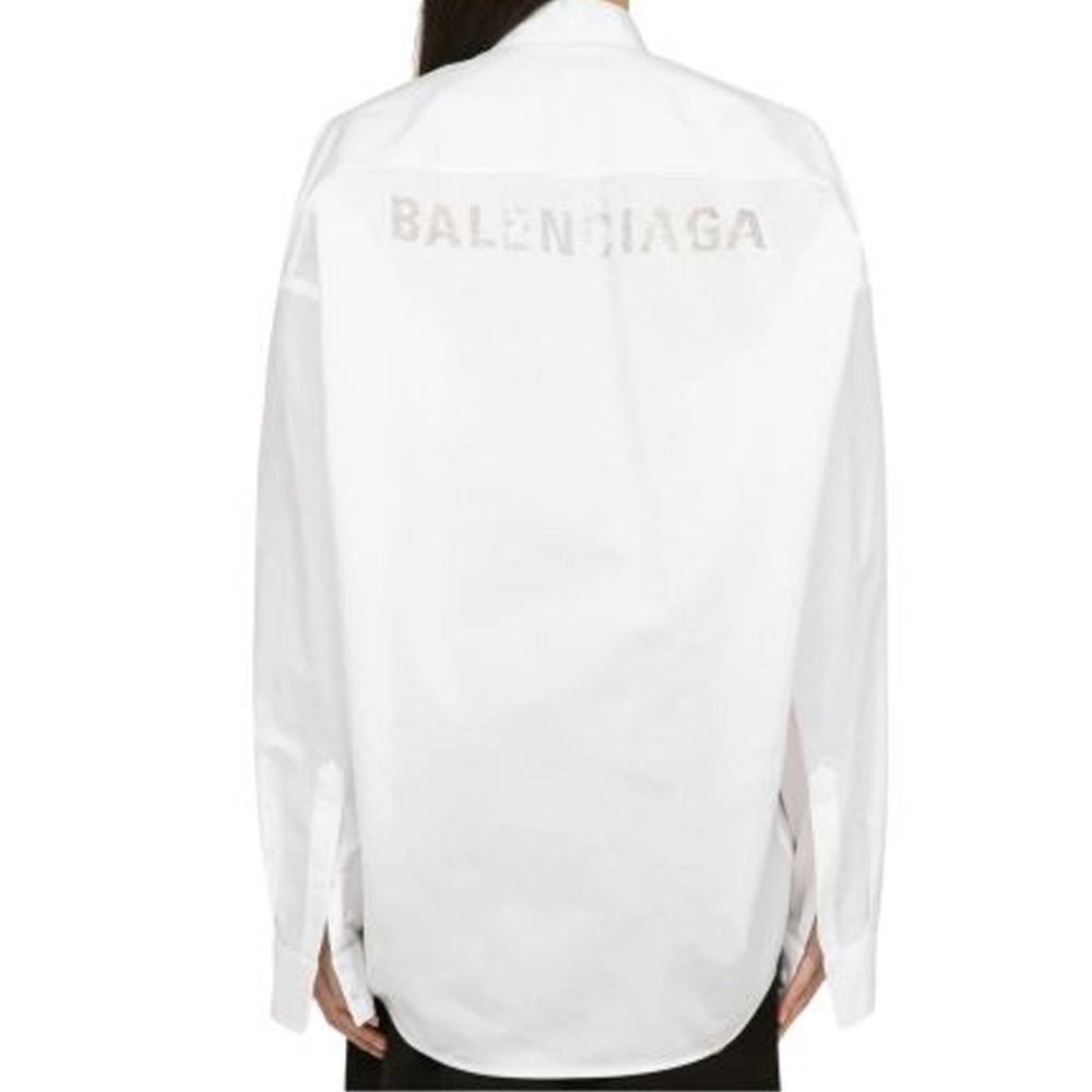 Balenciaga Poplin Oversize Shirt