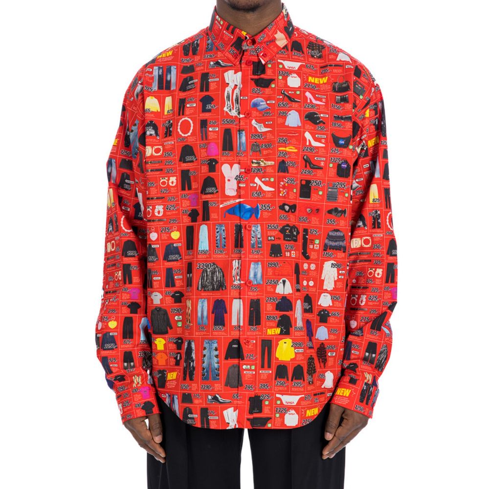 Balenciaga Printed Shirt