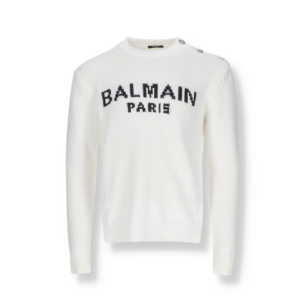 Balmain Cotton Logo Sweater