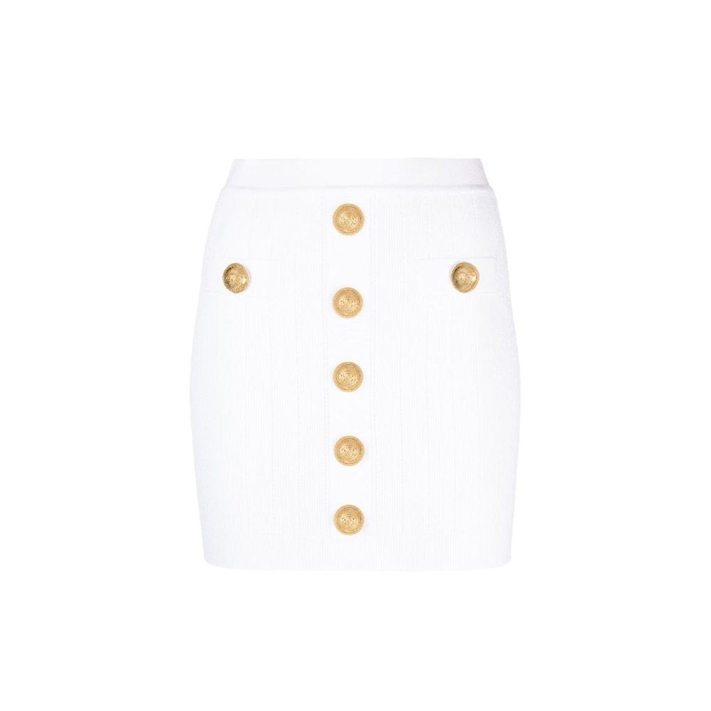 Balmain Stretch Mini Skirt