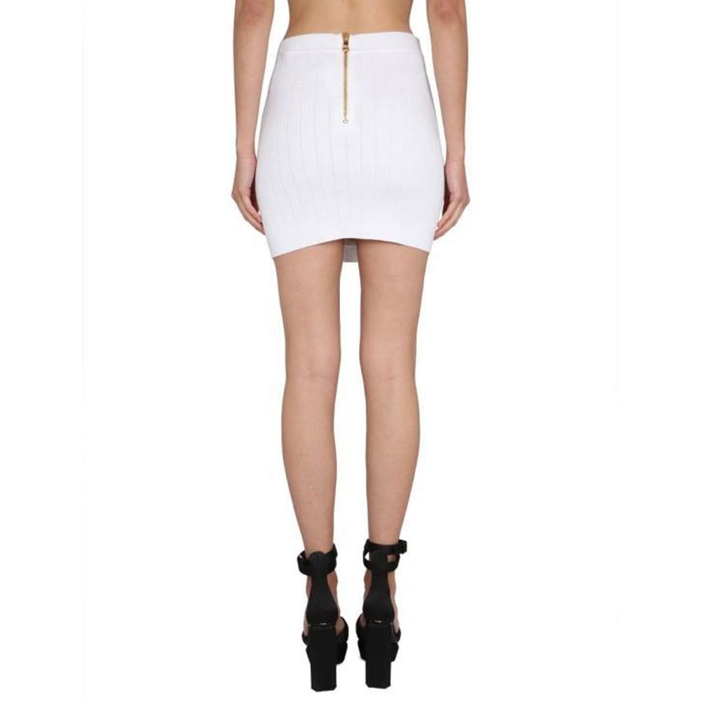 Balmain Stretch Mini Skirt