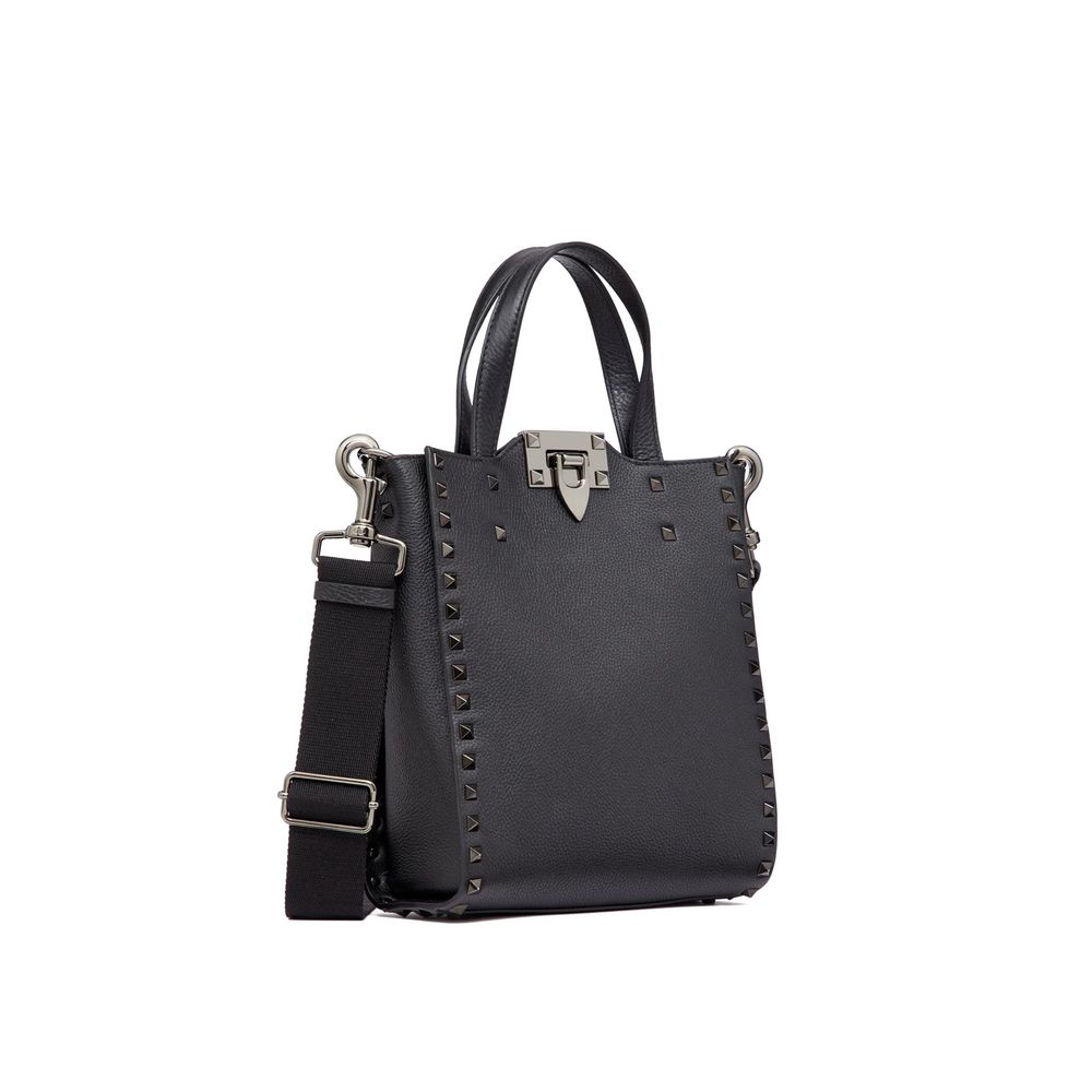 Valentino Garavani Rockstud Shopper Small Tote Bag