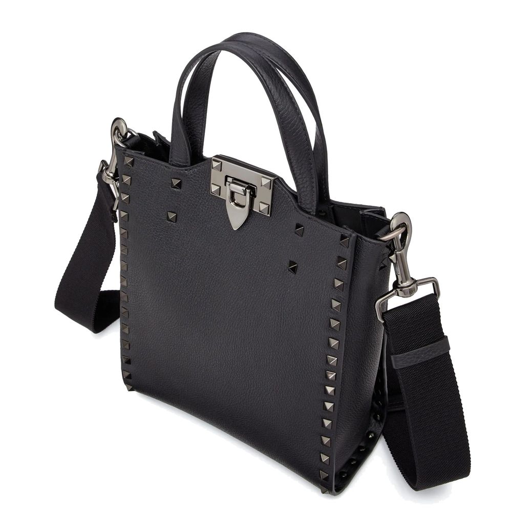 Valentino Garavani Rockstud Shopper Small Tote Bag