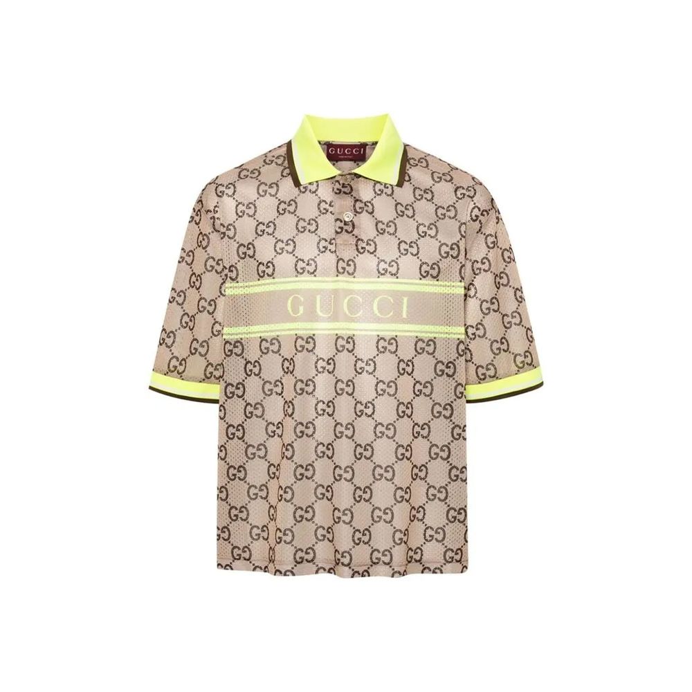 Gucci GG Supreme Perforated Polo