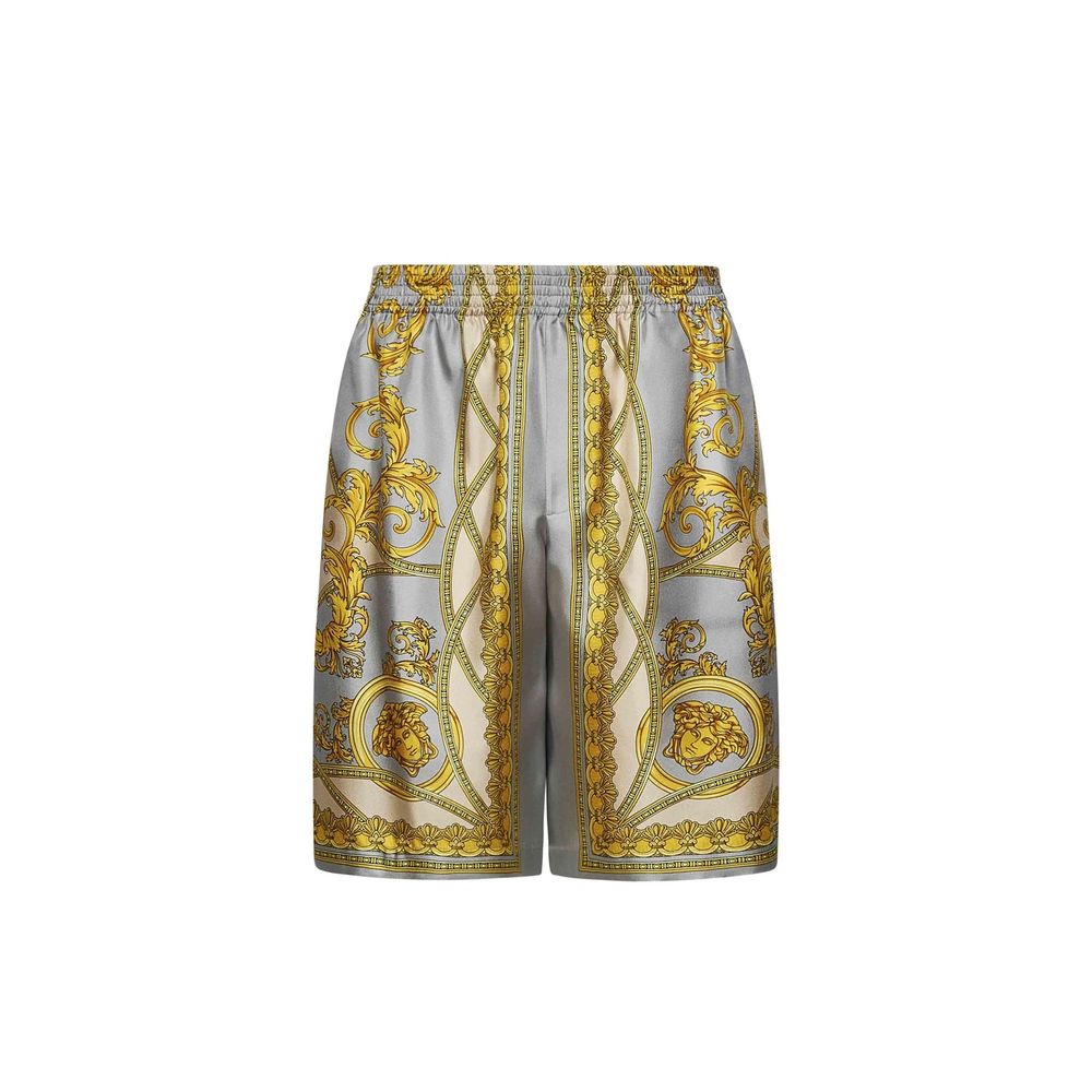 Versace La Coupe Des Dieux Silk Shorts