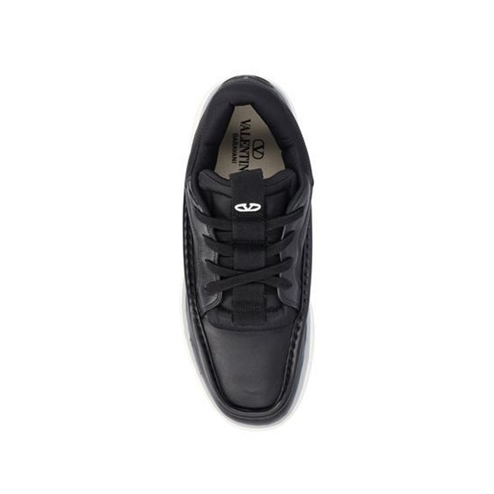 Valentino Garavani 'Hybrid Rainboot' Leather Sneakers