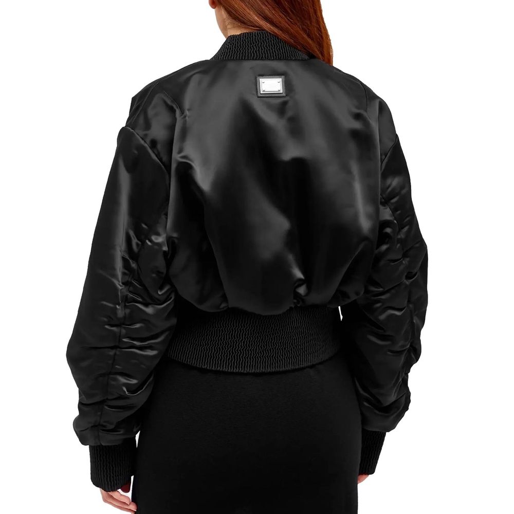 Dolce & Gabbana Cropped Bomber Jacket