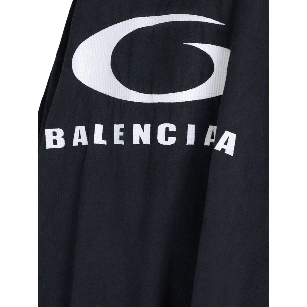 Balenciaga Icon Print T-shirt Dress