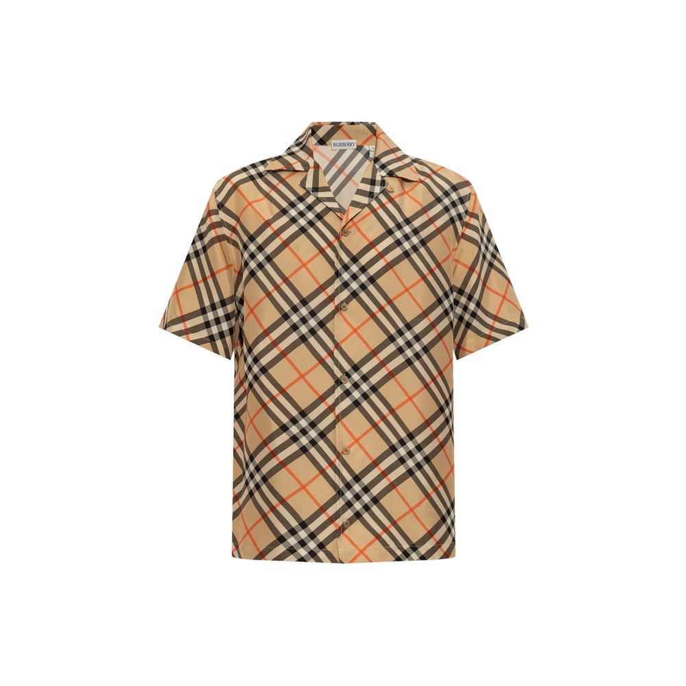 Burberry Silk Checked Shirt