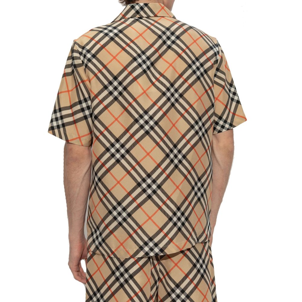 Burberry Silk Checked Shirt