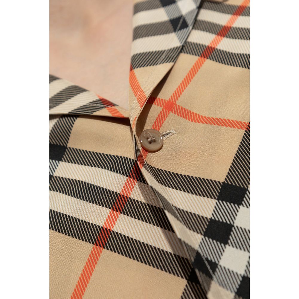 Burberry Silk Checked Shirt