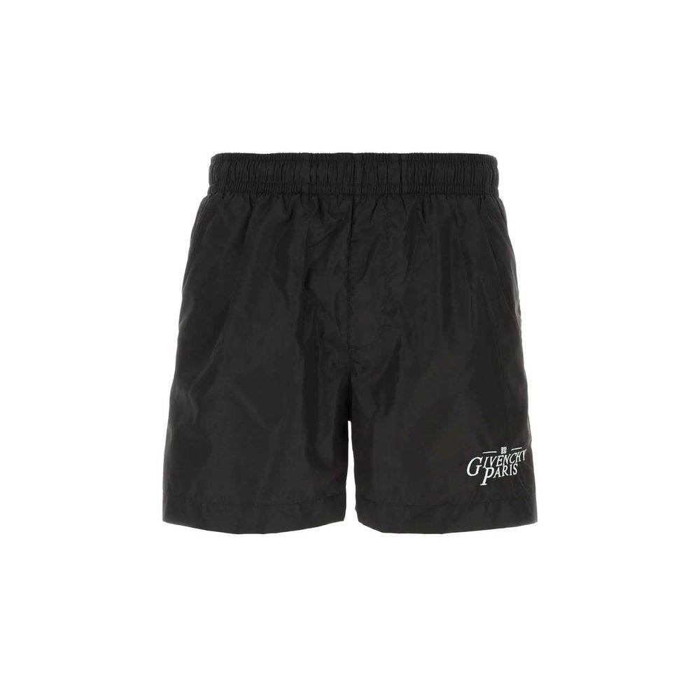 Givenchy Logo-Embroidered Swim Shorts