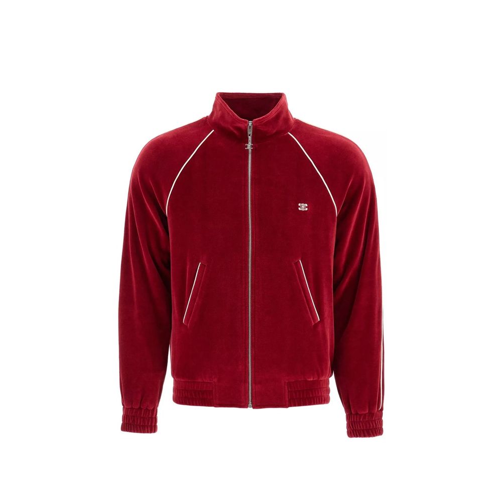 Celine Triomphe Velvet Swetshirt