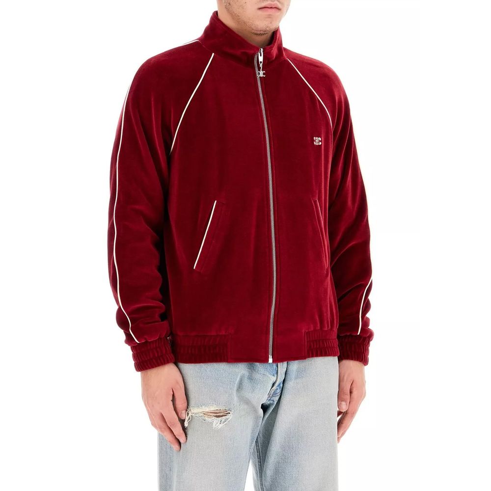 Celine Triomphe Velvet Swetshirt