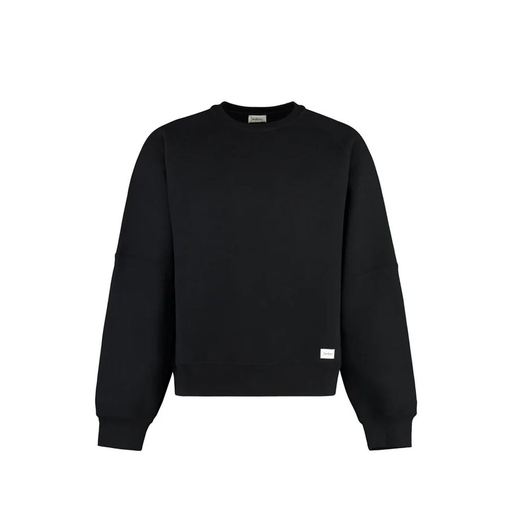 Saint Laurent Cotton Logo Sweatshirt