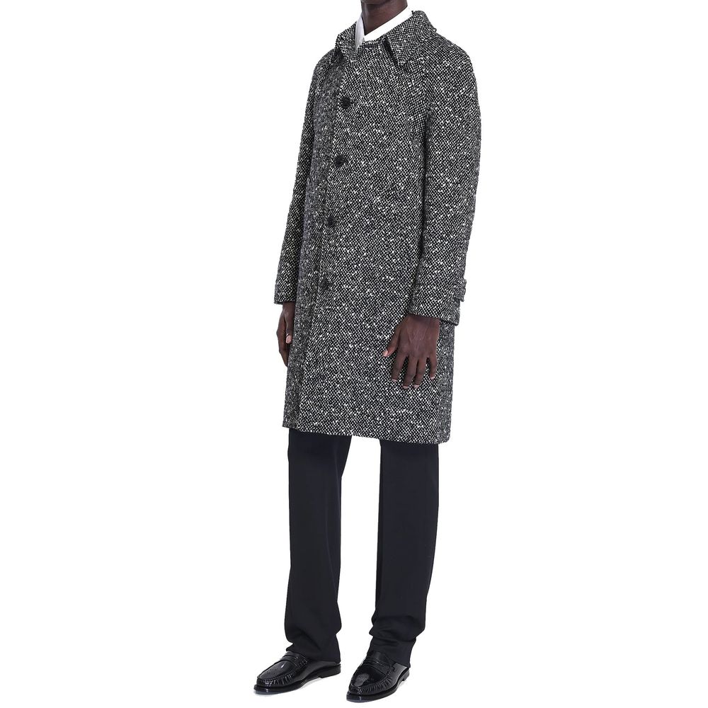 Celine Céline Camden Wool Tweed Coat