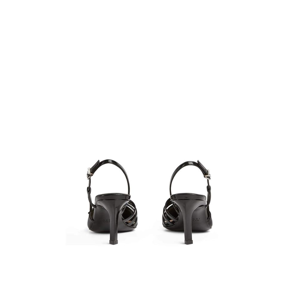 Gucci Leather Slingback Pumps