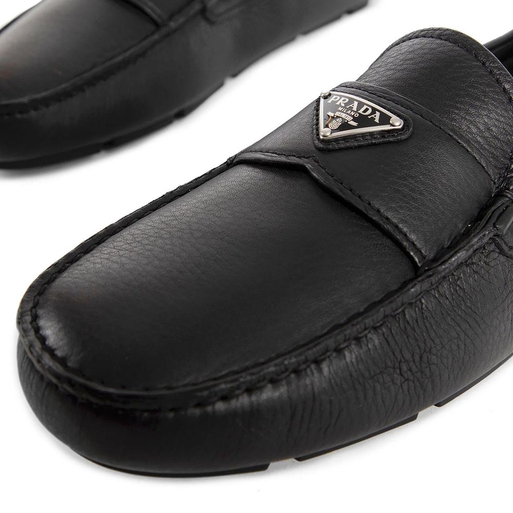 Prada Drive Leather Loafers