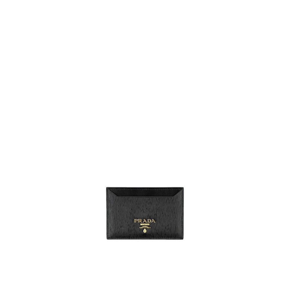 Prada Leather Logo Wallet