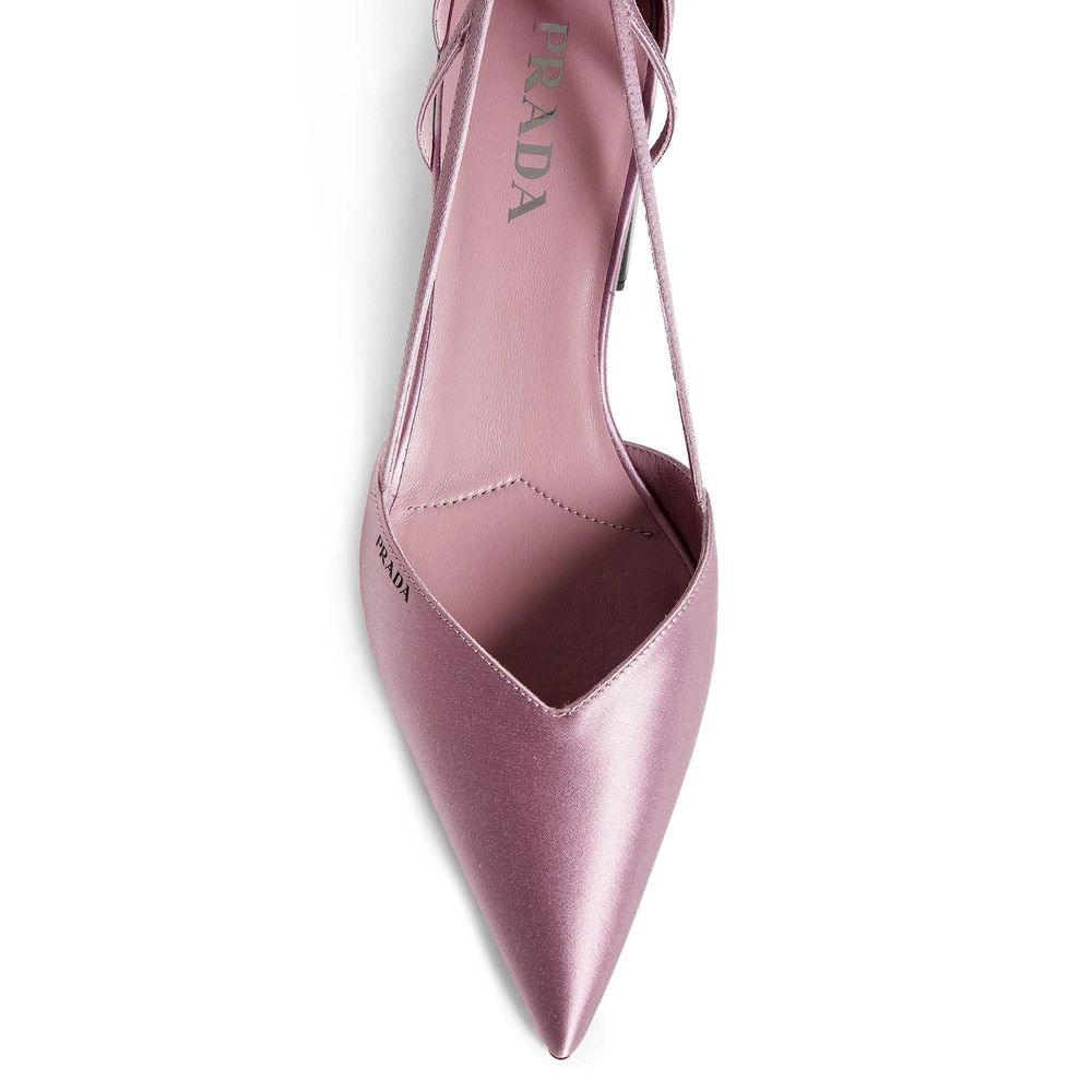 Prada Satin Cut-Out Pumps