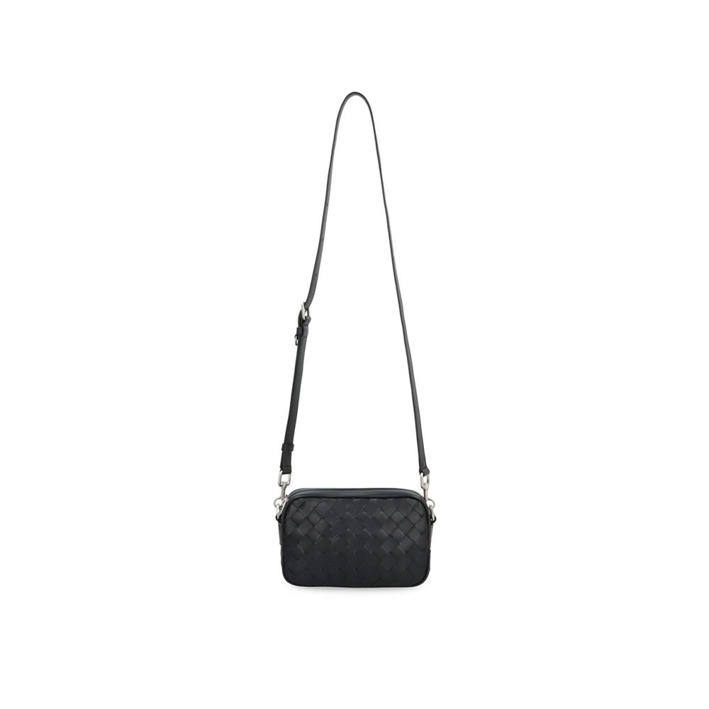 Bottega Veneta Leather Mini Camera Bag