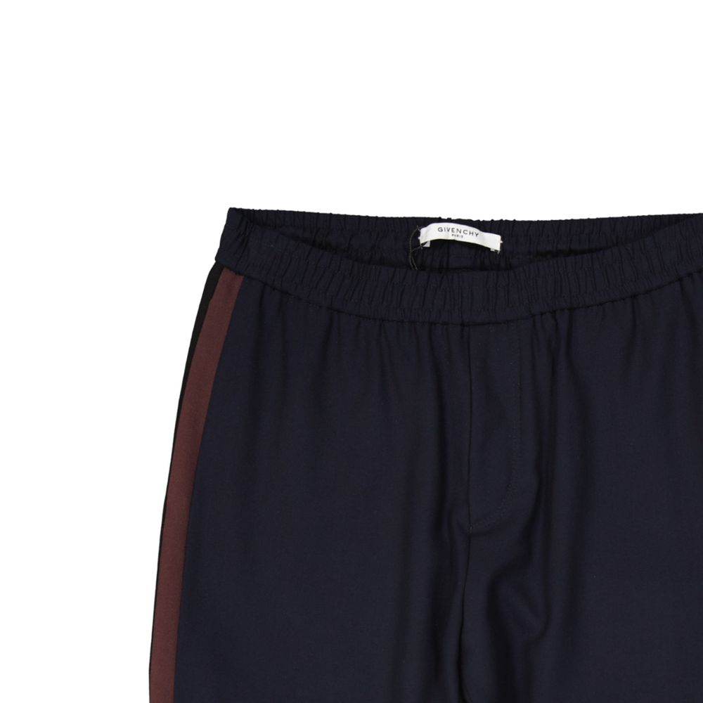 Givenchy Striped Side Panel Wool Trousers