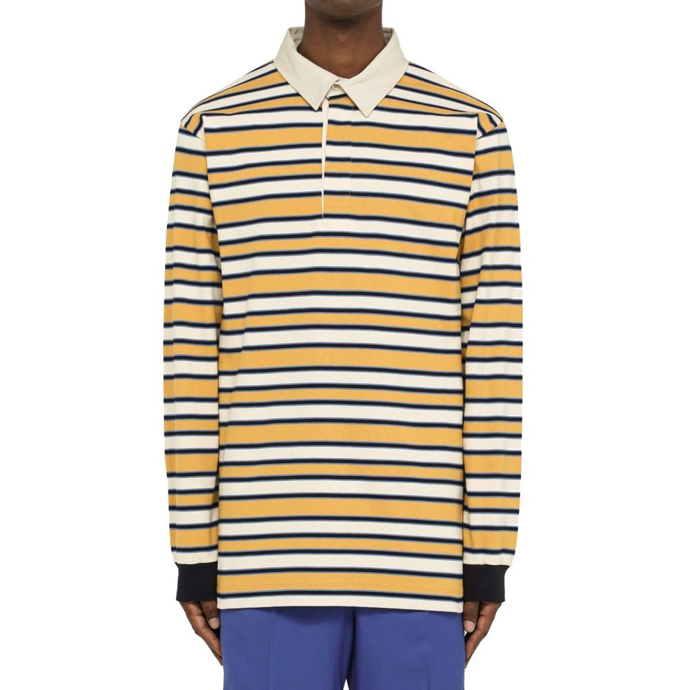 Gucci Striped Polo Shirt