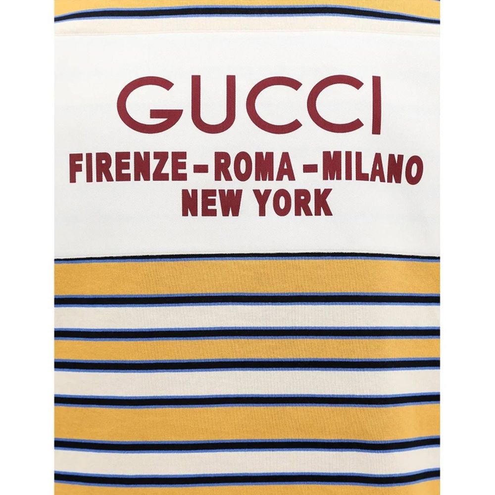 Gucci Striped Polo Shirt