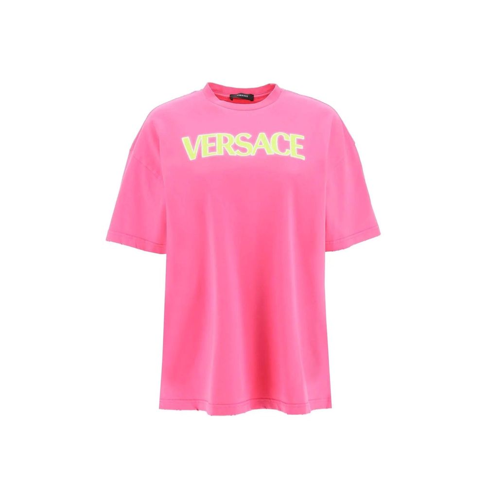 Versace Cotton Logo Top