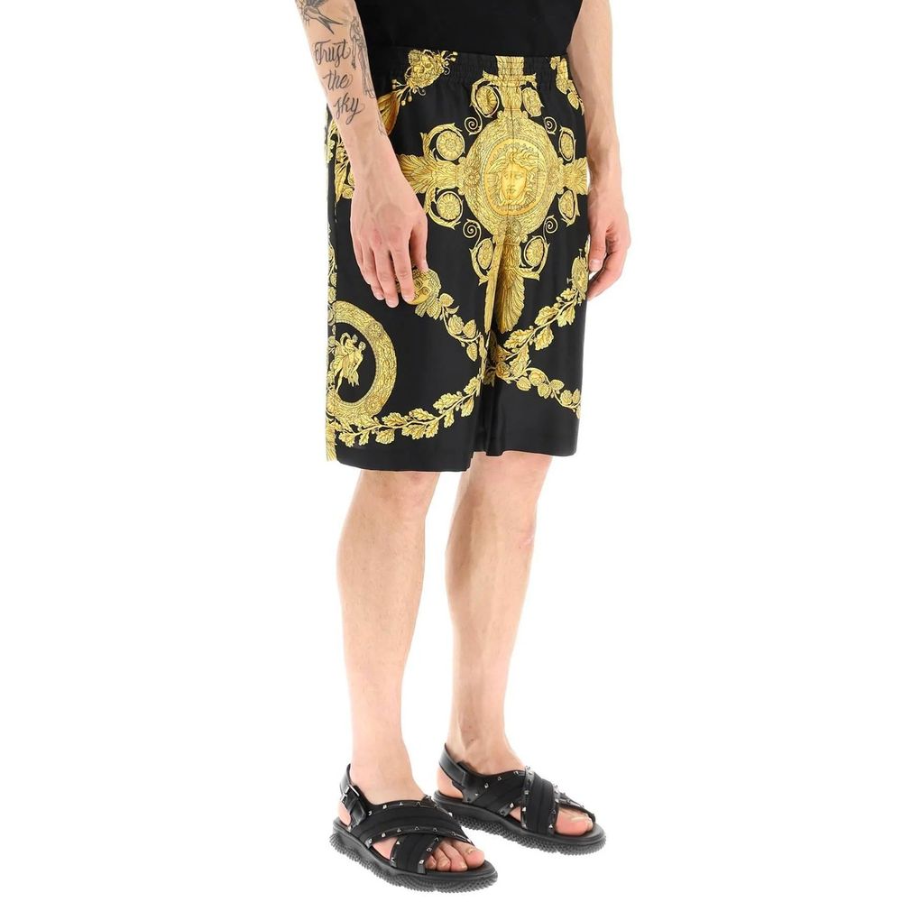 Versace Silk Shorts