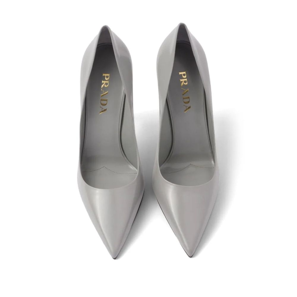 Prada Brushed Leather Pumps