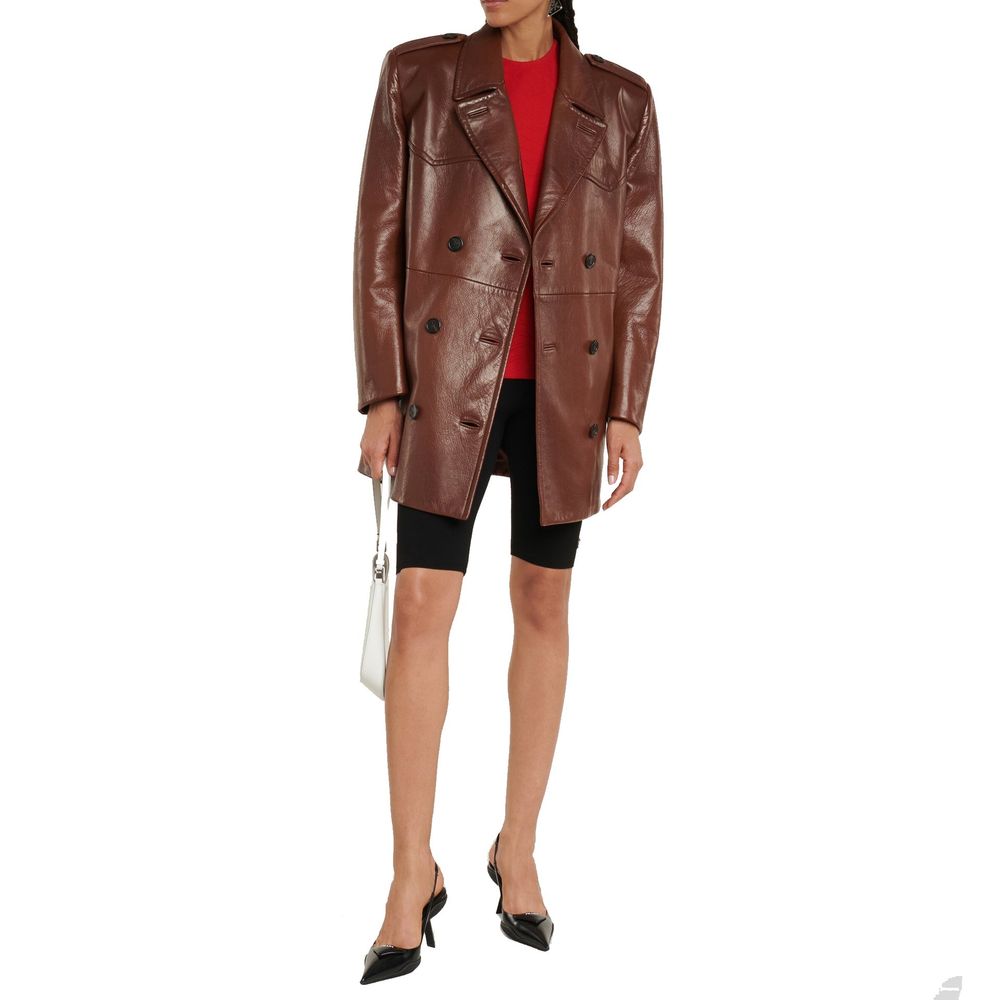 Prada Leather Coat