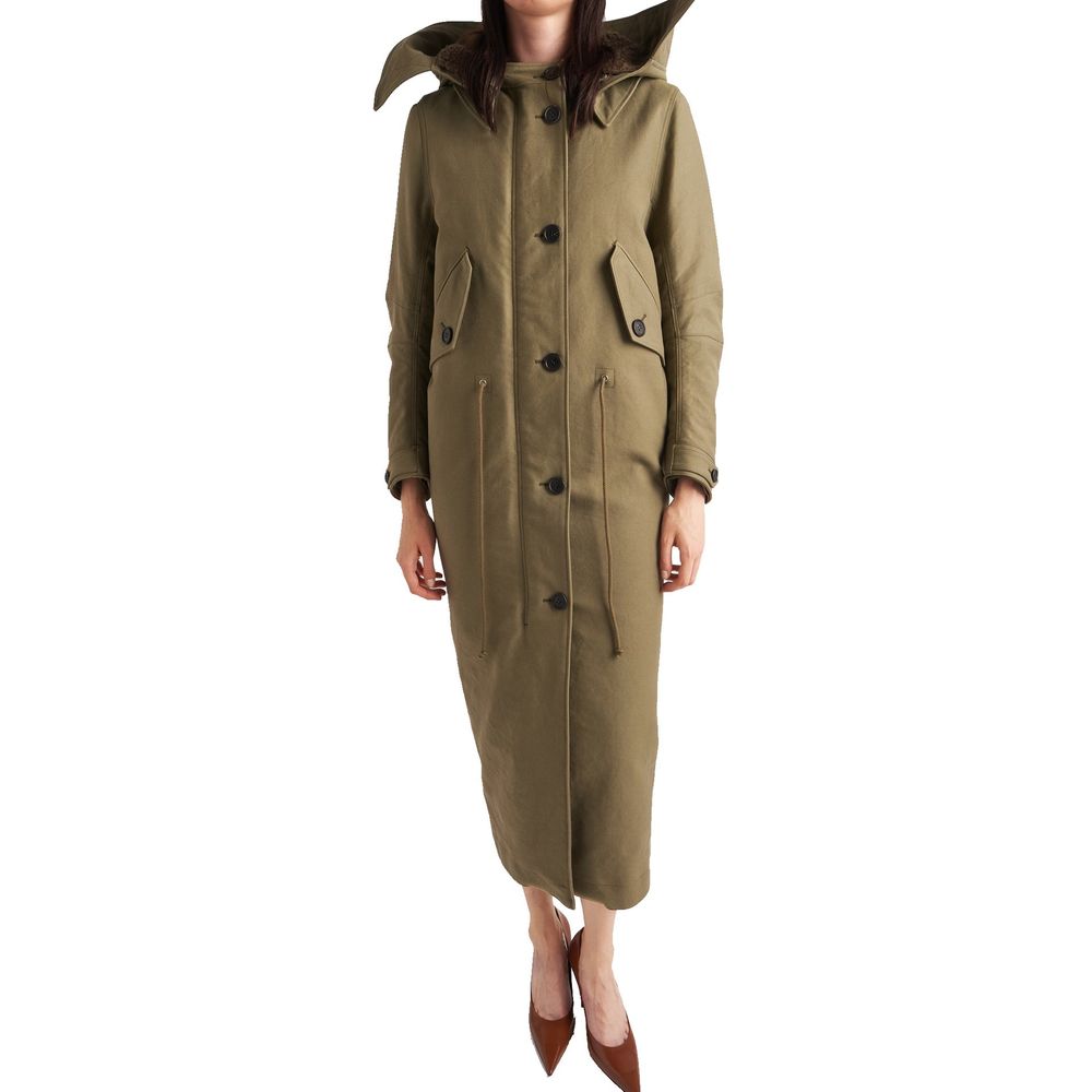 Prada Long Parka Coat