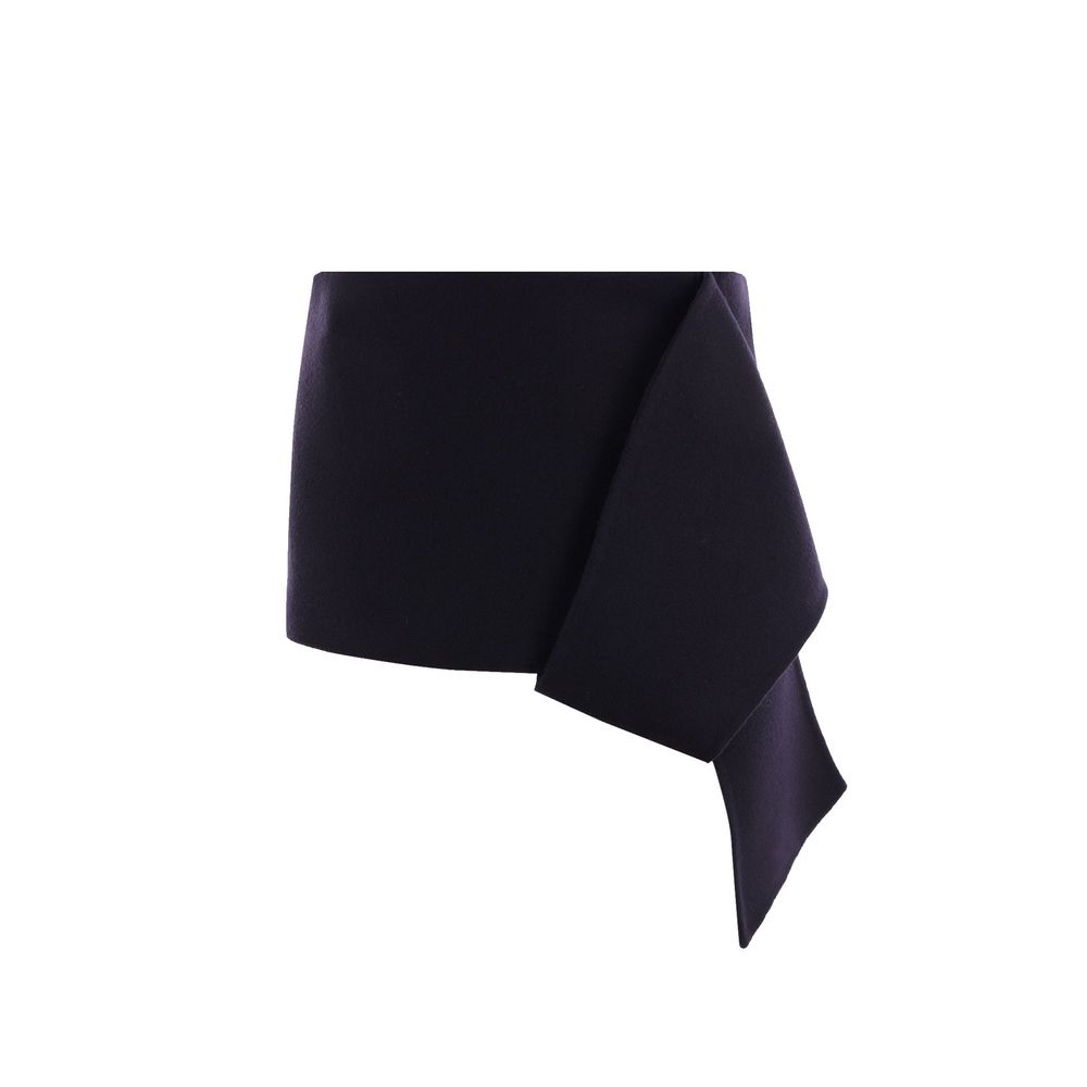 Prada Wool Mini Skirt
